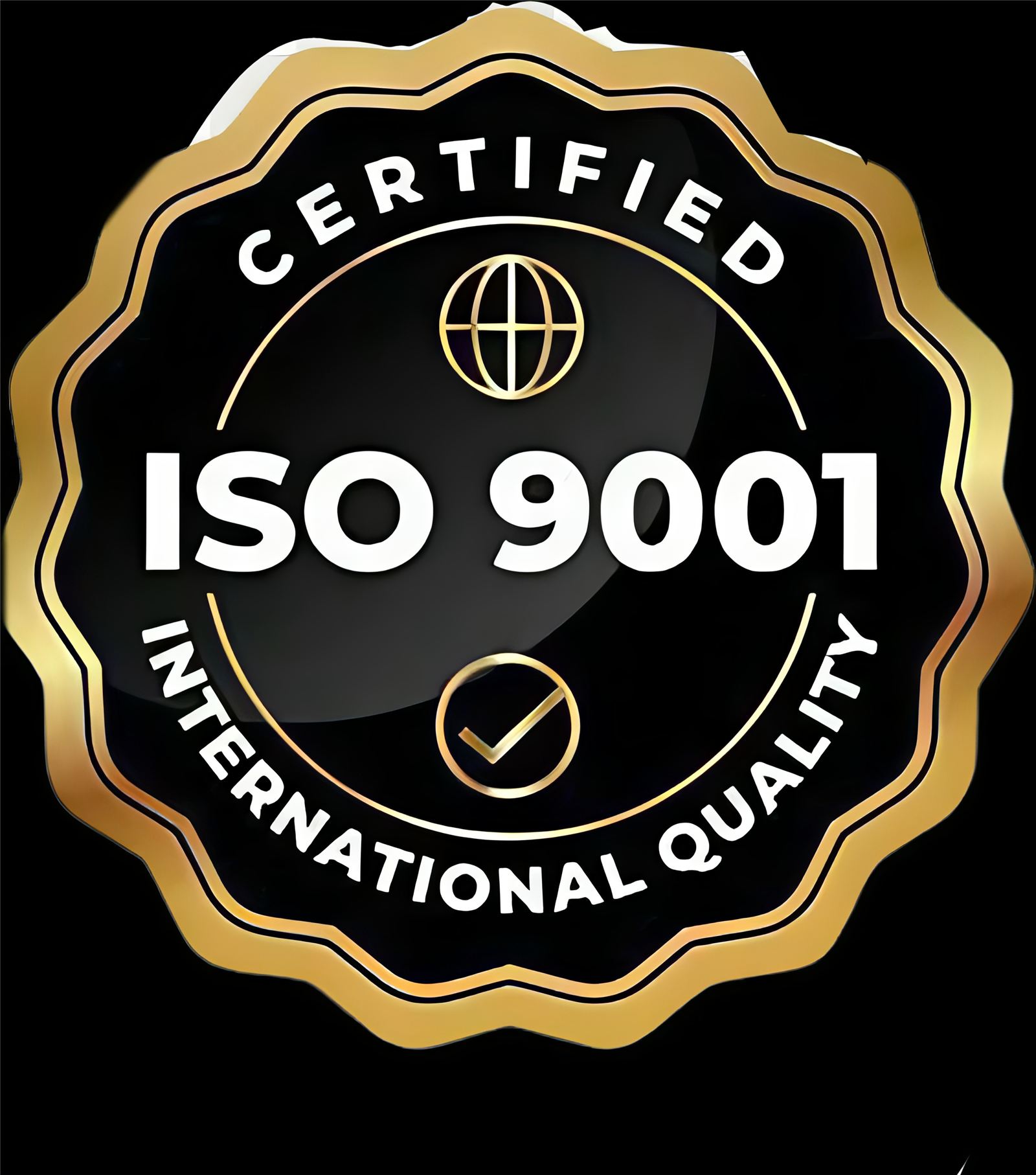 ISO 9001 badge